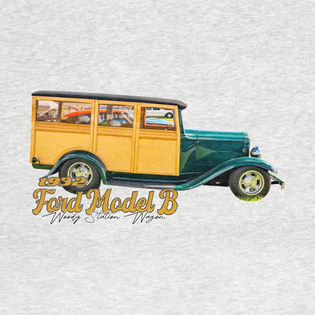 1932 Ford Model B Woody Station Wagon by Gestalt Imagery